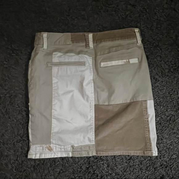 Anthro pilcro & the letterpress corduroy patchwork mini skirt - Picture 7 of 12